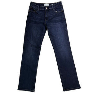 Warp + Weft AMS Jeans Mens 28 x 30 Amsterdam Slim Dark Wash Straight Leg Staple
